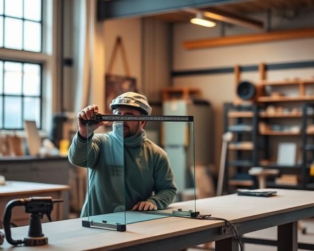 Taller de vidriería profesional